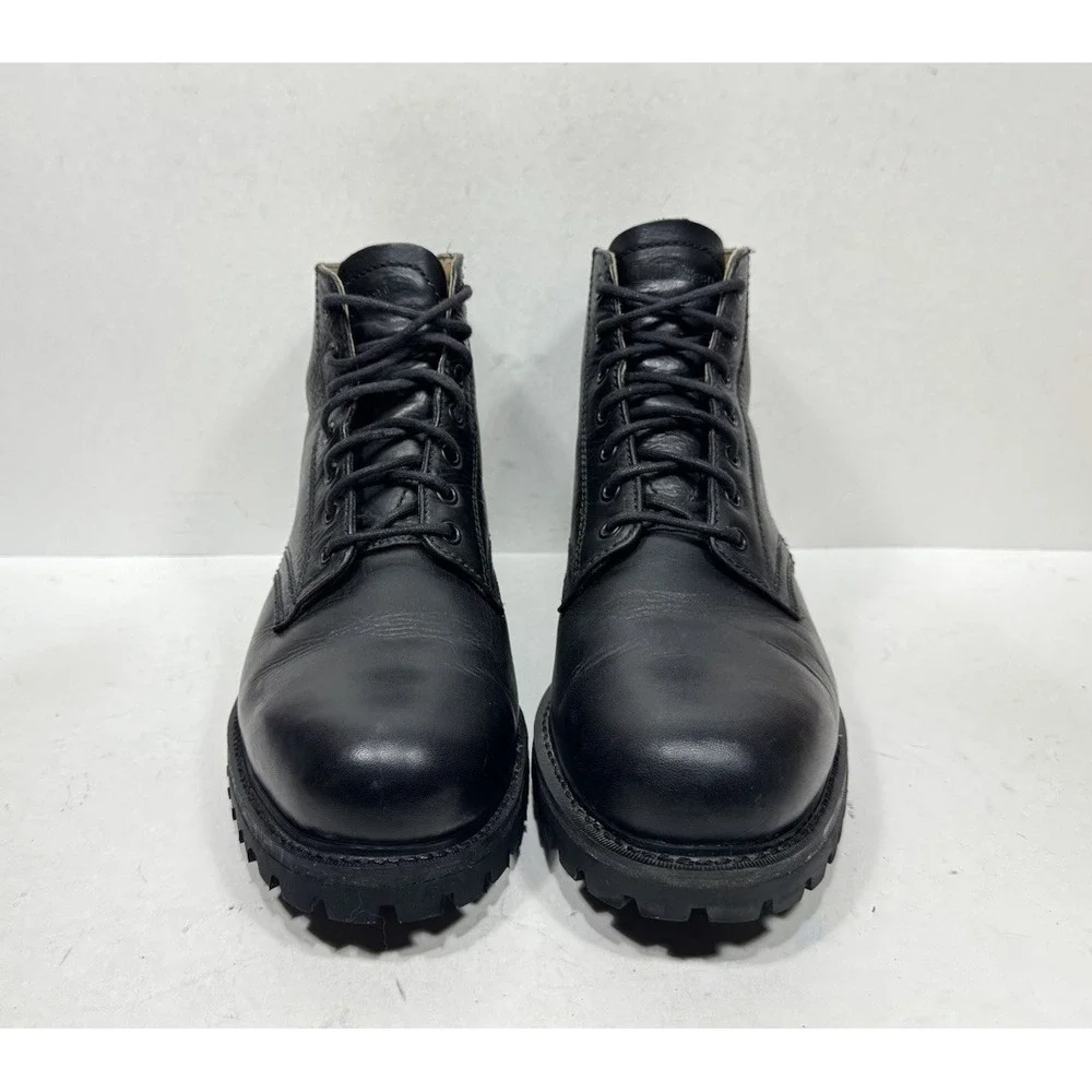 LL Bean‎ Chukka Leather Casual Ankle Boots Black Men's Size 12 Medium 05468
